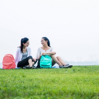 Рюкзак College Wind Shoulder Bag Youth Edition (Watermelon Red)